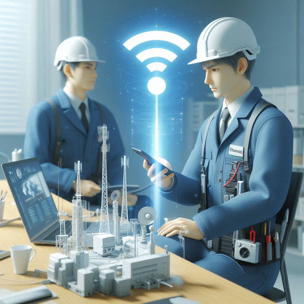 Fixed Wireless Access, for remote workers on site.